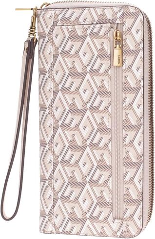 GUESS Women's Laurel Large Around, Zip Wallet, Wristlet, Clutch in Saudi Arabia