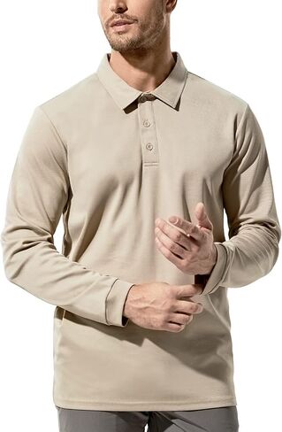 قمصان بولو MIER للرجال سريعة الجفاف من البوليستر، قمصان بياقة كاجوال بأكمام قصيرة، ماصة للرطوبة، حماية من الشمس in Kuwait