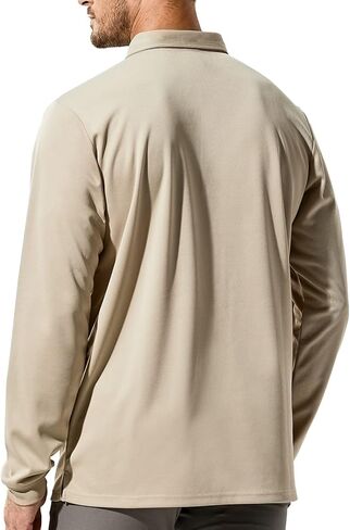 قمصان بولو MIER للرجال سريعة الجفاف من البوليستر، قمصان بياقة كاجوال بأكمام قصيرة، ماصة للرطوبة، حماية من الشمس in Kuwait