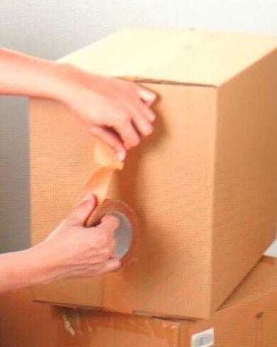 MUNBYN Brown Packing Tape, 2 inch 7 Mil Thick Kraft Paper Tape, 55 Yard Writable Non-Coated Surface for Marking, Sealing Box, Masking, and Packaging Use, Easy-to-Tear in Saudi Arabia