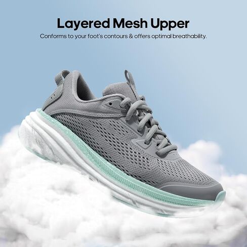 NORTIV 8 Women's Running Walking Tennis Shoes FlexLife Comfortable Cushioning Non-Slip Breathable Athletic Gym Workout Cross Trainer Jogging Sneakers in Saudi Arabia