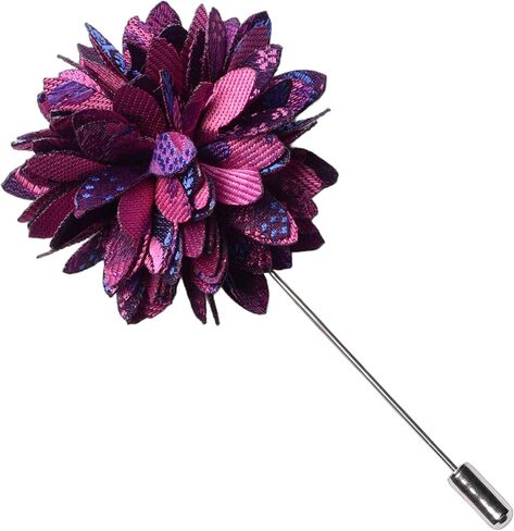 GUSLESON 3.15"（8cm） Mens Floral Tie and Lapel Pin Necktie Hankerchief Cufflinks Set for Men in Saudi Arabia