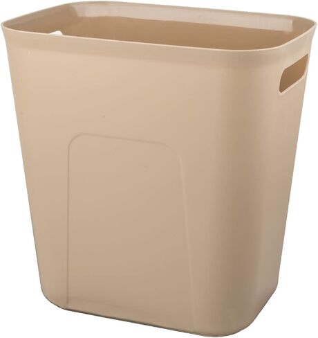 UUJOLY Plastic Small Trash Can Wastebasket, Garbage Container Basket for Bathrooms, Laundry Room, Kitchens, Offices, Kids Rooms, Dorms, 3.5 Gallon, Navy Blue in Saudi Arabia