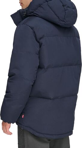 Levi's Men's 2-Pocket Quilted Hooded Parka in Saudi Arabia