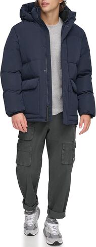 Levi's Men's 2-Pocket Quilted Hooded Parka in Saudi Arabia