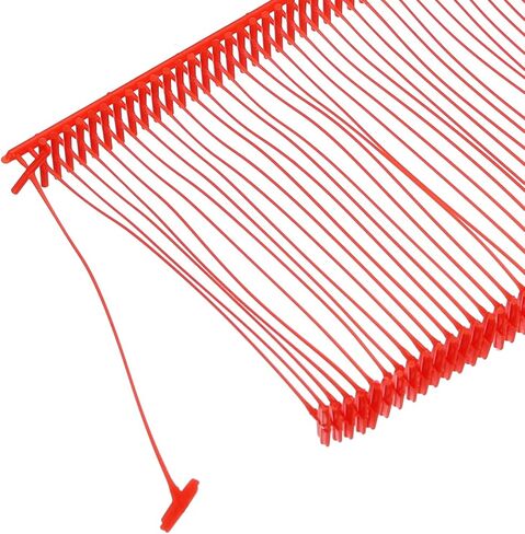 MECCANIXITY Standard Tagging Fasteners,Plastic Regular,Standard Label Gun Price Tagging Barbs for Garment Price Tag Label Tagging Barbs 15mm/0.59 Inch,Pack of 1000 Red in Saudi Arabia