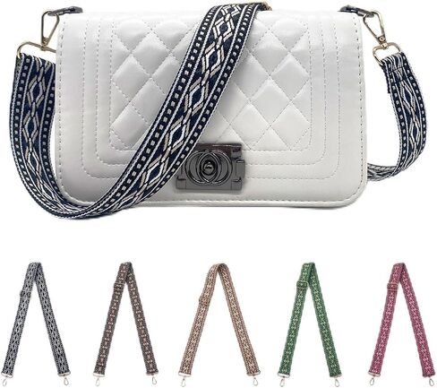 Purse Straps Replacement Crossbody - Adjustable Bag Strap for Purses, Wide Shoulder Strap for Women Guitar Purses in Saudi Arabia