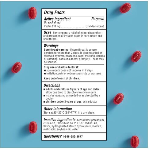 Luden's Sugar Free Wild Cherry Throat Drops, Sore Throat Relief, 25 Count (12 Pack) in Kuwait