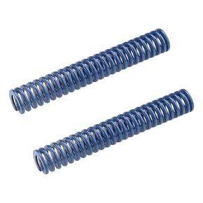 MroMax 3D Printer Die Spring 0.78" OD 0.98" Long Spring Steel Spiral Stamping Light Load Compression Mould Die Spring Blue 2Pcs 3D Printer Spring Bottom Connect Leveling Compatible with 3D Printer Bed