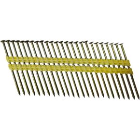 13-254 21 Degree Framing Nails, 3-Inch x 0.120-Inch Round Head Plastic Strip Collated Framing Nails Smooth Shank Nails for Framing Nailer Gun (4,000 Counts)
