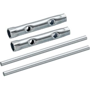 uxcell 16-18mm Ignition Spark Plug Spanner Dual-Ended Wrench Hex Socket 2 Pcs