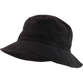 Trendy Apparel Shop XXL - XXXL Oversize Pigment Dyed Cotton Bucket Hat