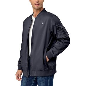 Little Donkey Andy Men's Lightweight Bomber Jacket Windproof Water Resistant Windbreaker for Golf Hiking in Saudi Arabia