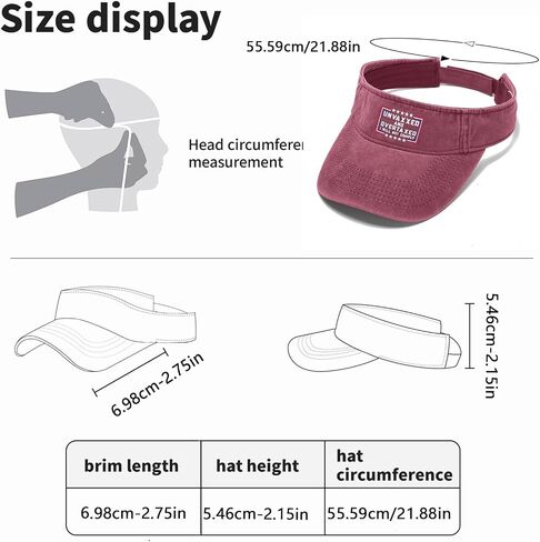 Unvaxxed and Overtaxed I Will Not Cap funny Sun Visor Hats for Women Visor Hats Reversible Running in Saudi Arabia