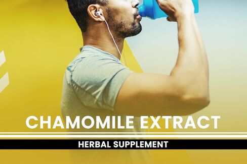 Pure Original Ingredients Chamomile Extract, (100 Capsules) Always Pure, No Additives Or Fillers, Lab Verified in Saudi Arabia