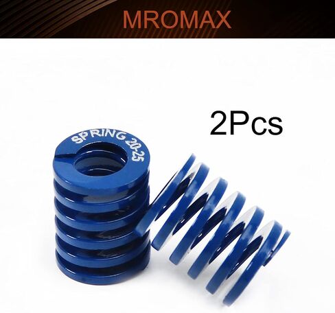 طابعة MroMax ثلاثية الأبعاد يموت الربيع 0.78 "OD 0.98" طويلة الربيع الصلب دوامة ختم تحميل خفيف قالب ضغط يموت الربيع الأزرق 2 قطعة طابعة ثلاثية الأبعاد الربيع أسفل الاتصال التسوية متوافق مع سرير الطابعة ثلاثية الأبعاد in Kuwait