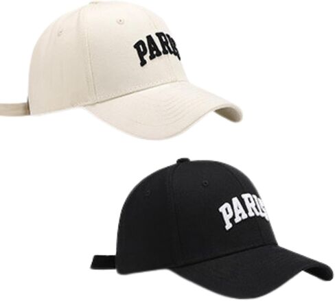 Unisex Fashion Dad Hat Paris Letter Embroidery Outdoor Adjustable Baseball Cap in Saudi Arabia
