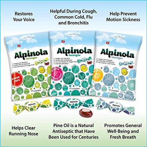 Lozenges with Menthol, Essential Oils, VIT C and Honey in Saudi Arabia