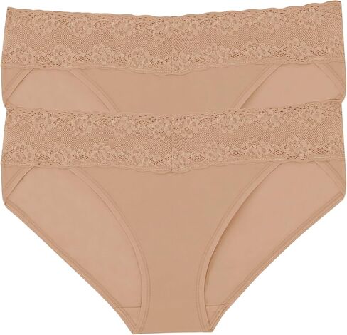 Natori Women's Bliss Perfection O/S V-Kini 2 Pack in Saudi Arabia