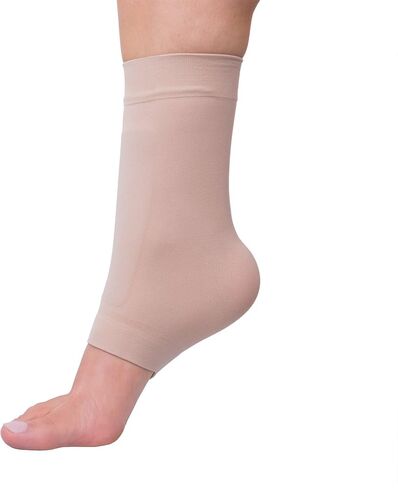 ZenToes Ankle Bone Protection Socks Malleolar Sleeves with Gel Pads for Boots, Skates, Splints, Braces - 1 Pair in Saudi Arabia