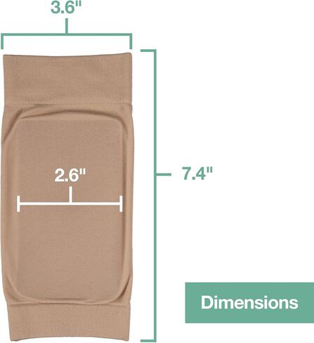 ZenToes Ankle Bone Protection Socks Malleolar Sleeves with Gel Pads for Boots, Skates, Splints, Braces - 1 Pair in Saudi Arabia