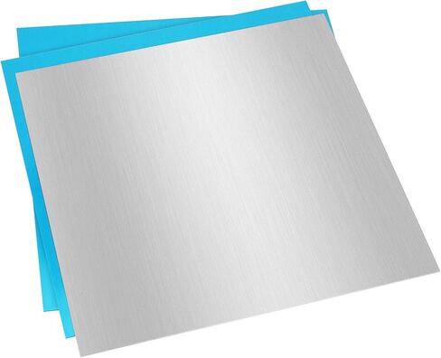 4 عبوات من صفائح الألومنيوم 6061 T6 المعدنية، لوحة ألومنيوم عادية مقاس 12 × 12 × 0.063 بوصة قابلة للمعالجة بالحرارة ومقاومة للتآكل، لوازم حرف البناء، يتم شحنها مع أفلام واقية in Kuwait