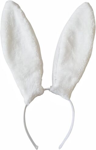 Furry Bunny Ears Headbands Rabbit Ear Headband for Party Prom Cosplay Headwear Costume Hair Accessories in Saudi Arabia