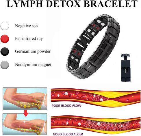 Long tiantian Copper Bracelet for Men Zinc and Copper Ankle Bracelet for Women Arthritis Healing Adjustbale Zinc Copper Cuff Bracelet in Saudi Arabia