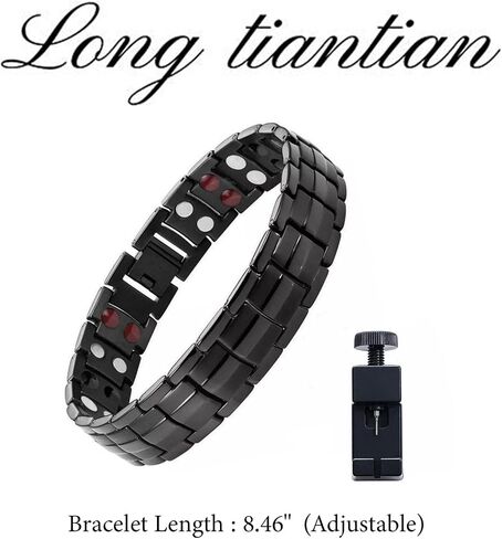 Long tiantian Copper Bracelet for Men Zinc and Copper Ankle Bracelet for Women Arthritis Healing Adjustbale Zinc Copper Cuff Bracelet in Saudi Arabia