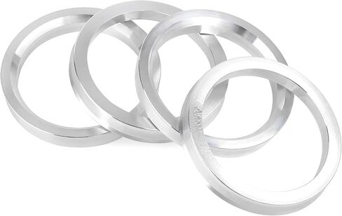 66.6 to 73.1 Hub Centric Rings,ID=66.6mm OD=73.1mm,Aluminium Alloy Wheel Center Rings Hubrings Pack of 4 in Saudi Arabia