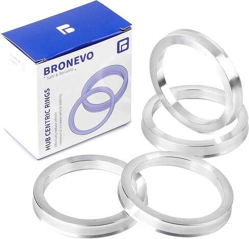66.6 to 73.1 Hub Centric Rings,ID=66.6mm OD=73.1mm,Aluminium Alloy Wheel Center Rings Hubrings Pack of 4 in Saudi Arabia