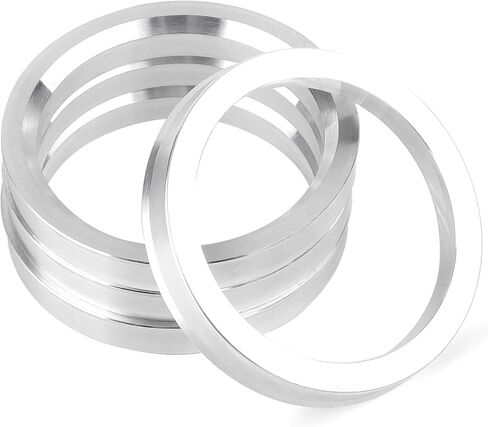66.6 to 73.1 Hub Centric Rings,ID=66.6mm OD=73.1mm,Aluminium Alloy Wheel Center Rings Hubrings Pack of 4 in Saudi Arabia