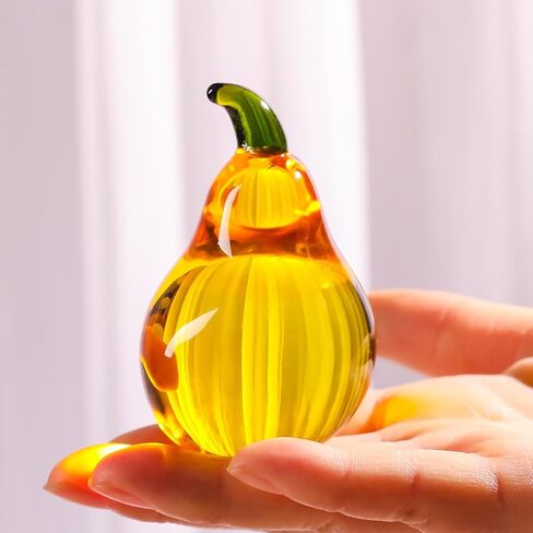 LONGWIN Mini Crystal Pumpkin تماثيل قابلة للجمع، تمثال يقطين زجاجي، تمثال ثقالة الورق، زخارف زخرفية على سطح الطاولة لحصاد الخريف، عيد الشكر، ديكور المنزل في الهالوين in Kuwait