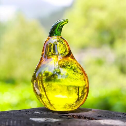 LONGWIN Mini Crystal Pumpkin تماثيل قابلة للجمع، تمثال يقطين زجاجي، تمثال ثقالة الورق، زخارف زخرفية على سطح الطاولة لحصاد الخريف، عيد الشكر، ديكور المنزل في الهالوين in Kuwait