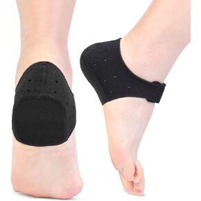 2 Pairs Thicker Heel Cushion Cups for Heel Pain【Updated Version】, Plantar Fasciitis Heel Spur Relief Products, Heel Supports Inserts, Heel Protectors for Pressure Sores