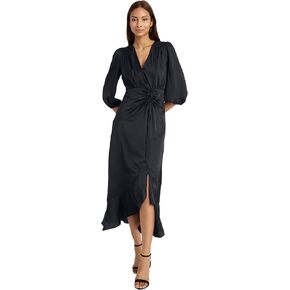 Donna Morgan Women's Cocktail Perfect Wedding Guest, Valentine's Semi-Formal Long Dress