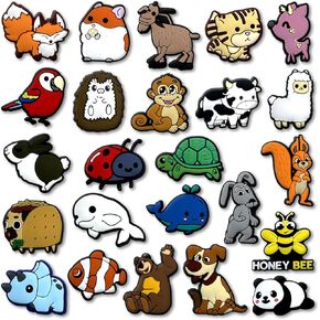 Summer Jesus Sports Ball Animals Breast Bee Flowers Shoe Charms Fit for Croc Clog Sandals Decoration, Cute Shoe Charms for Party Favor