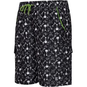 Board Shorts Men's, 22" Quick-Dry Swim Trunk with Mesh Liner, Cargo Style Bathing Suits