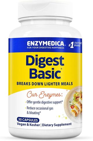 Enzymedica - Digest Basic, Essential Full Spectrum Digestive Enzymes, 30 Count in Saudi Arabia