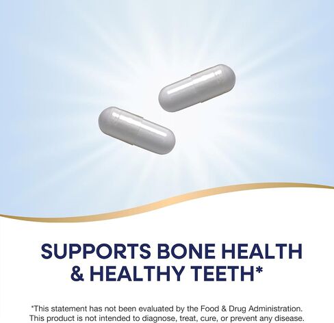 Nature's Way Calcium Citrate, Carbonate and Malate, Supports Bone Health*, 100 Capsules (Packaging May Vary) in Kuwait