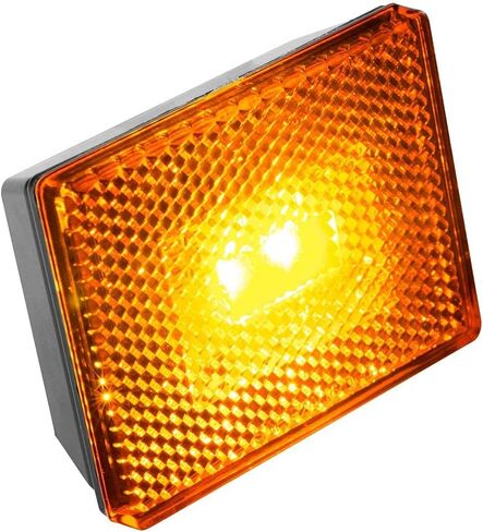 Lumitronics Reflector/Clearance LED Marker Light w/Ear Mount (Red Lens) in Saudi Arabia