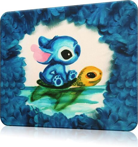 This is Fine Mouse Pad Gaming Mousepad Small Medium Computer Funny Dog Square Gamer Mini Portable Travel Office Laptop PC Thin Thick Desk Mousepads for Girl Kids Women Men MP-016 in Saudi Arabia