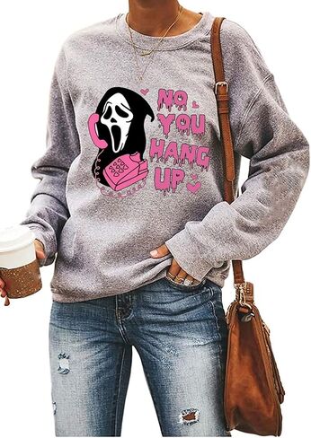 Ykomow Halloween Witches Brew SweatShirt for Women Sanderson Sisters Shirt Funny Halloween Cat Sweaters in Kuwait