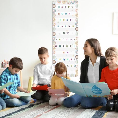Greenery Daily Schedule Pocket Chart Class Schedule 14 Pocket 2 Hooks Educational Pocket Chart for Classroom Storage Pocket for Back to School Office Home Teacher Reusable Activity Supplies in Saudi Arabia
