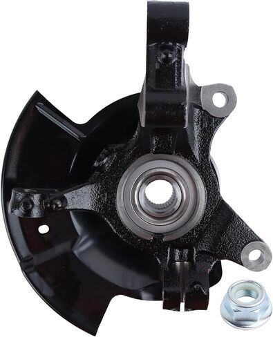 مجموعة محور توجيه ومفصل عجلة القيادة الأمامية متوافقة مع Ford Edge 2011-2014، جانب الراكب الأيمن، استبدال # BT4Z1215A، 7T4Z2K004B in Kuwait