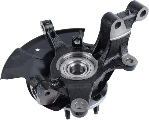 مجموعة محور توجيه ومفصل عجلة القيادة الأمامية متوافقة مع Ford Edge 2011-2014، جانب الراكب الأيمن، استبدال # BT4Z1215A، 7T4Z2K004B in Kuwait