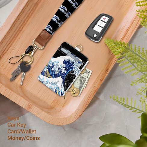Plifal Lanyards for Keys Wristlet Keychain Wrist Lanyard Wallet for Women American USA Flag Wristlet Strap for Car Keys Short Small Wrist Key Holder Key Chain Strap in Saudi Arabia