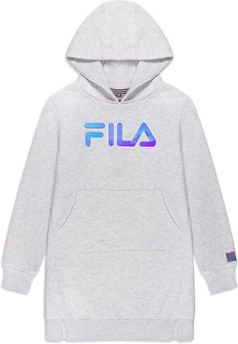 Fila Girls Velour Hooded Sweatshirt Top in Saudi Arabia