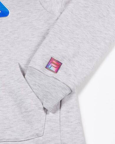 Fila Girls Velour Hooded Sweatshirt Top in Saudi Arabia