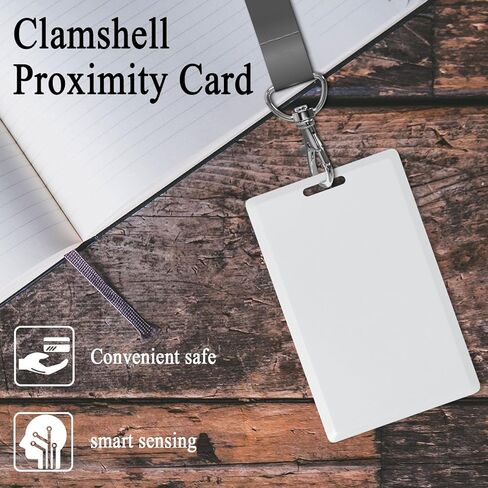 12 PCS T5577 Thick Smart Cards, Contactless 125khz RFID Rewritable Proximity Clamshell Weigand Prox Card, Compatible with 1386 1326 H10301 Format Readers and Keyless Entry Access Control Systems in Saudi Arabia